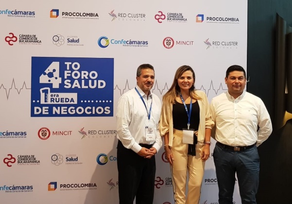 Presentes en el Cuarto Foro de Salud en Bucaramanga